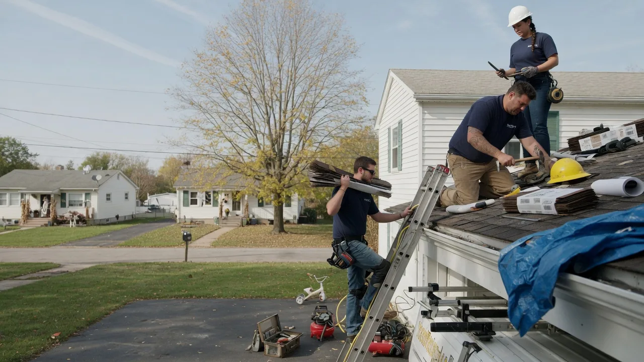 Local Roofing Contractors in Helmsburg, IN near me